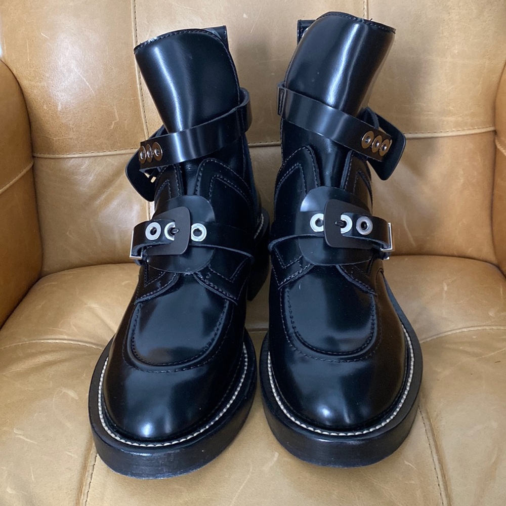 Balenciaga buckle boots